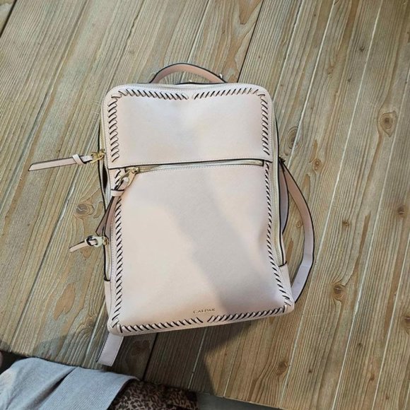 Calpak Kaya Laptop Backpack - Blush